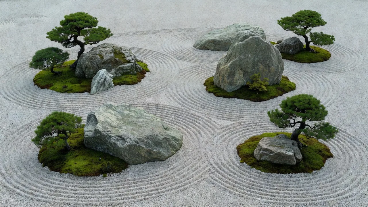 M様邸 枯山水庭園